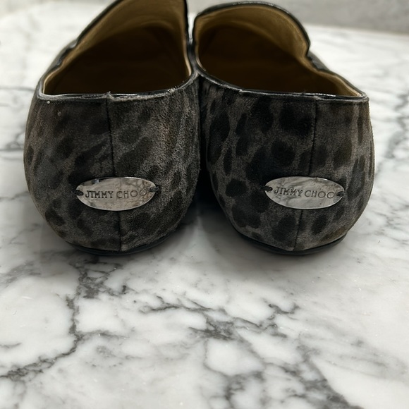 Jimmy Choo leopard print loafers - Picture 3 of 6